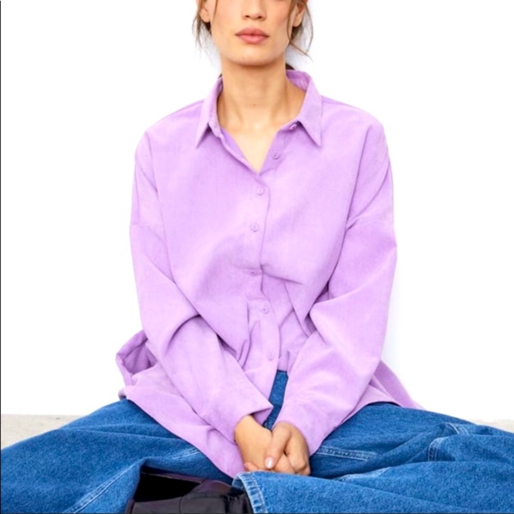 Zara oversized corduroy shirt - Picture 4 of 6